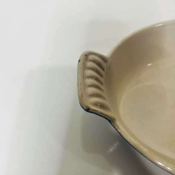 Le Creuset Blue Au Gratin Baker Baking Dish - Picture 5 of 8